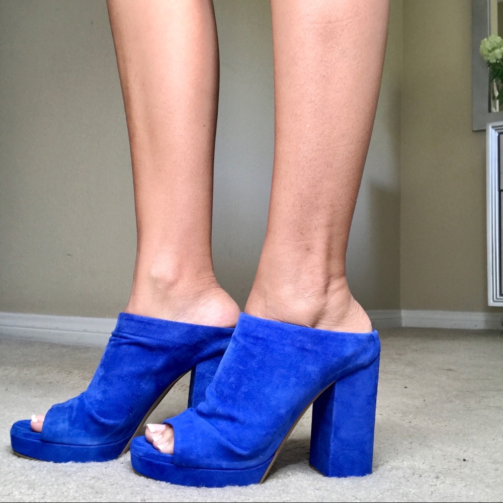 Amanda Gregory Cobalt Blue Mule